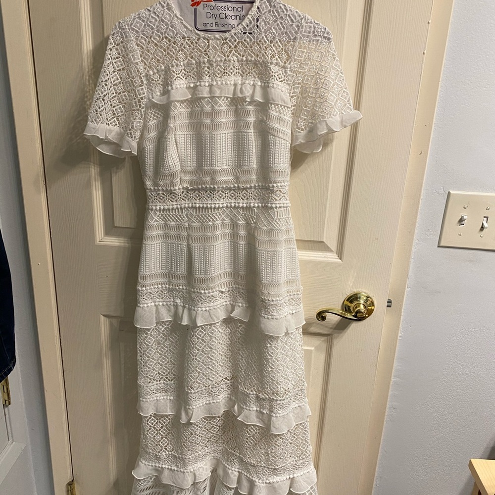 Foxiedox white dress
